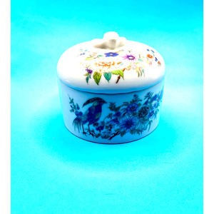 Vintage Elizabeth Arden Porcelain Powder Box, Jar